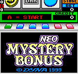Neo Mystery Bonus - Real Casino Series Title Screen